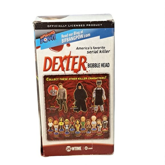 Dexter Vincent Masuka Bobble Head 2010 In Box Bif Bang POW - Picture 13 of 16